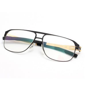 Spectacles Unique Glasses Frame Men Square Prescription Eyeglasses Myopia Optical Frames Spectacles Women No screws Eyewear