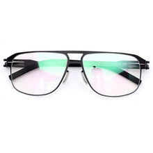 Load image into Gallery viewer, Spectacles Unique No screw Design Brand Frame for Male Optical Eyeglasses Spectacles Prescription Big Size Eyewear