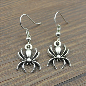Spider Drop Earrings Fashion Spider Dangle Earrings Spider Earrings Female 2018 Fashion Drops Jewelry