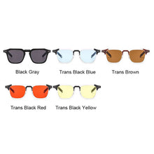 Load image into Gallery viewer, Splicing Meter Nail Square Sunglasses Women Brand Designer Male Hip Hop Sun Glasses Cool Retro Mirror Shades Oculos