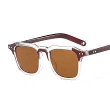 Load image into Gallery viewer, Splicing Meter Nail Square Sunglasses Women Brand Designer Male Hip Hop Sun Glasses Cool Retro Mirror Shades Oculos