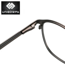 Load image into Gallery viewer, Sport Round Optical Glasses Frame for Men Retro Myopia Eyeglasses Frame Male Korea Stainless Steel Prescription Spectacles Frame