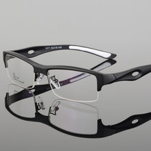 Load image into Gallery viewer, Sport Spectacle Frame Attractive Mens Distinctive Design Comfortable TR90 Half Frame Square Sports Glasses Frame Eyeglass1077