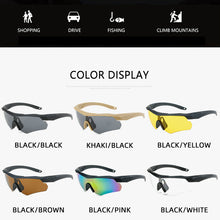 Load image into Gallery viewer, Sports Glasses Military Tactical Goggles Explosion Proof Shooting Sunglasses Sandproof Airsoft Paintball CS Game Outdoor Eyewear