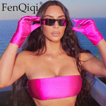 Load image into Gallery viewer, Sports Goggles Rimless Sunglasses Women Men Stylish Punk Glasses Y2k Sun Glasses Brand Designer Mirror Sport Eyewear Goggle