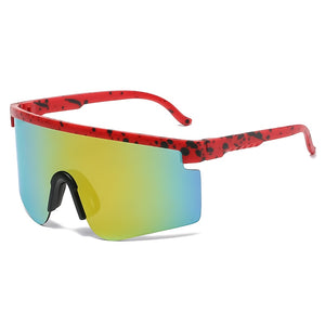 Sports Men Sunglasses Road Square Oversize Glasses Mountain Riding Protect Goggles Eyewear Male Sun Glasses Gafas De Sol Hombre