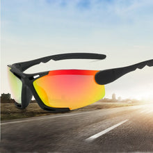 Load image into Gallery viewer, Sports Sunglasses Plastic Outdoor UV400 Sun Glasses Men