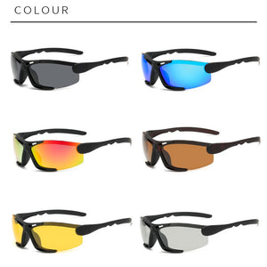 Sports Sunglasses Plastic Outdoor UV400 Sun Glasses Men