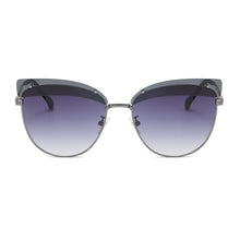 Carica l&#39;immagine nel visualizzatore di Gallery, Spot Eyebrow Double-lens Ladies Sunglasses European and American Versatile Sunglasses