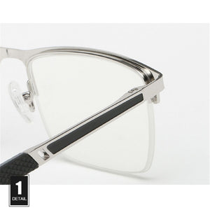 Spring Hinge Anti Glare Anti Blue Light Computer Eyeglasses Reading Glasses for Men Business Eyewear