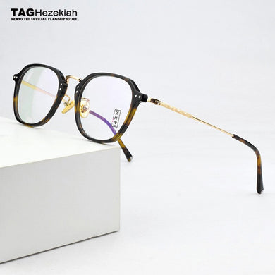Square Acetate Optical Glasses Frame Men 2023 Brand Vintage myopia Prescription Eyeglasses Women Retro Spectacles Eyewear 1296