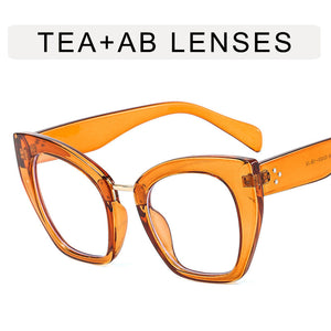 Square Anti Blue Light Blocking Glasses Optical Glasses Women Men Computer Glasses Reading Prescription Spectacle Frames Unisex