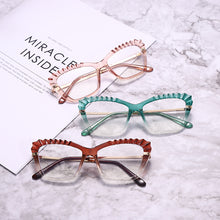 Load image into Gallery viewer, Square  Anti Blue Light Blocking Glasses Optical Glasses Women Men Computer Glasses Reading Prescription Spectacle Frames Unisex