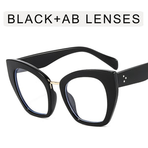 Square Anti Blue Light Blocking Glasses Optical Glasses Women Men Computer Glasses Reading Prescription Spectacle Frames Unisex
