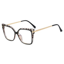Load image into Gallery viewer, Square Anti Blue Light Glasses Women Big Frame TR90 Computer Eyeglasses Men Blue Light Blocking Eyewear