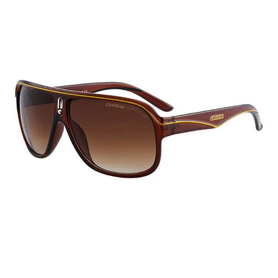 Occhiali da sole quadrati da uomo e da donna marrone aviazione Occhiali da sole vintage retrò da spiaggia Occhiali da sole colorati oversize per esterni gafas de sol hombre 
