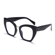 Load image into Gallery viewer, Square Cat Eye Optical Glasses Frames Anti Blue Light Blocking Glasses Women Oversized Computer Eyeglasses Unisex Eyewear
