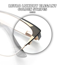 Carica l&#39;immagine nel visualizzatore di Gallery, Square Cat Eye Women Prescription Eyeglasses Men Rectangle Metal Fake Glasses Without Diopters Retro Decorative Eyewear Frames