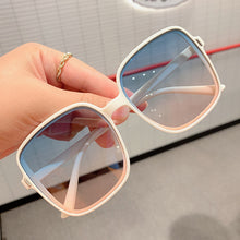 Load image into Gallery viewer, Square Clear Lens Mirror Eyeglasses Sexy Sunglasses Korean Style Big Frame Sun Glasses Vintage Designer Gradient Oculos De Sol