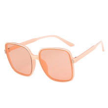 Load image into Gallery viewer, Square Clear Lens Mirror Eyeglasses Sexy Sunglasses Korean Style Big Frame Sun Glasses Vintage Designer Gradient Oculos De Sol