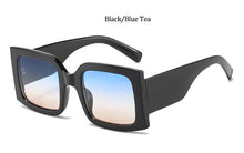 Load image into Gallery viewer, Square Clear Shades Sunglasses Woman 2023 Big Frame Rectangle Sun Glasses For Women 2023 Designer UV400 Eyewear