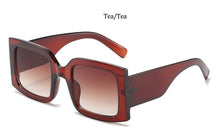 Load image into Gallery viewer, Square Clear Shades Sunglasses Woman 2023 Big Frame Rectangle Sun Glasses For Women 2023 Designer UV400 Eyewear