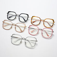 Load image into Gallery viewer, Square Computer Glasses Oversized Anti Blue Light Glasses Women Brand Designer Men Eyeglasses Spectacle Frames Eyewears