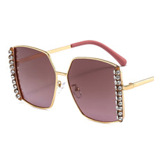 Load image into Gallery viewer, Square Diamond Party Sun Glasses For Women Blingbling Summer Traveling Shdes Lunette Soleil Homme Women Sunglasses 2023