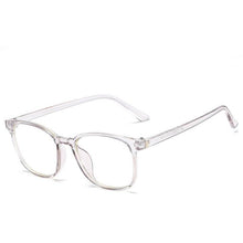 Load image into Gallery viewer, Square Eye Glasses Frames for Men Women Ladies Flat Mirror Clear Frame For Myopia Eyeglasses Retro PC Frame Fake Glasses