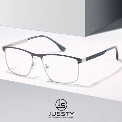 Square Frame Alloy Optical Eyeglasses Glasses Frame Men Myopia Prescription Glasses Frame Male Spectacles  Custom