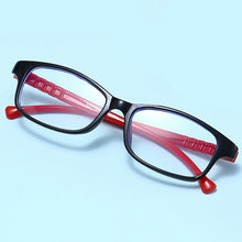 Carica l&#39;immagine nel visualizzatore di Gallery, Square Glasses Frame Child Samll Eyewear Frame Girls/Boys Clear Lens Eyeglasses Frame Children Retro Anti-blue Glasses for kids