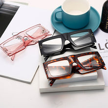 Carica l&#39;immagine nel visualizzatore di Gallery, Square Glasses Frames Women Retro Styles Designer Optical Computer Glasses Rectangle Eyeglasses UV400