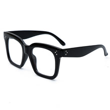 Load image into Gallery viewer, Square Glasses Frames Women Sunglasses Plastic Rivets Clear Prescription Eyewear  Brand Designer Glasses Men Frame