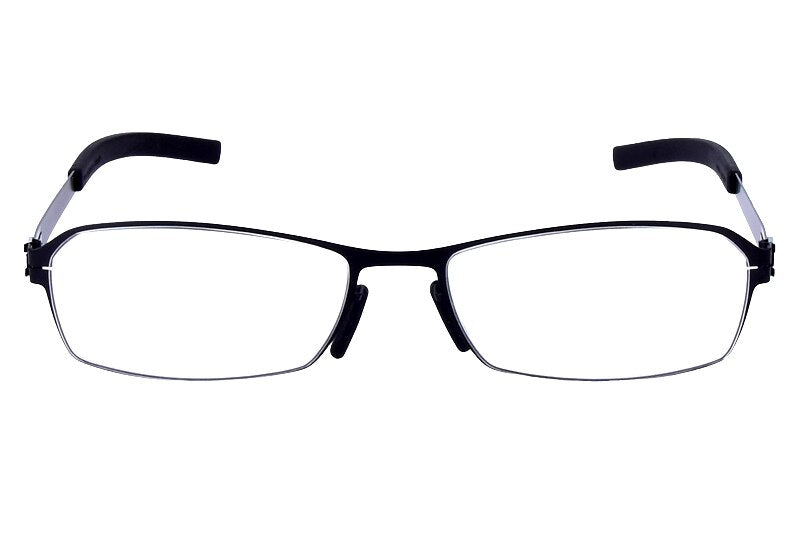 Square Glasses Frames for Men Women Handmade Screwless 0.5mm Stainless Steel Personality Eyeglasses Myopia Prescription Eyewear
