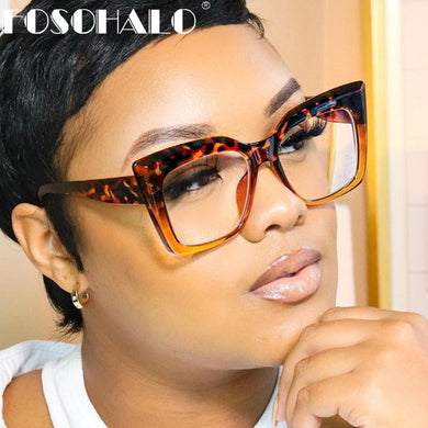 Square Glasses Optical Frames Prescription Glasses Computer Anti Blue Light Glass Women Men Spectacle Clear Lens Eyeglasses