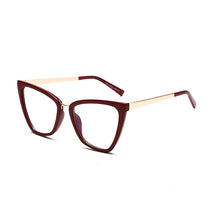 Load image into Gallery viewer, Square Glasses Women Frames Vintage Cat Eye Frames For Men Glasses Transparent Prescription Myopia Eyeglass