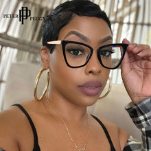 Load image into Gallery viewer, Square Glasses Women Frames Vintage Cat Eye Frames For Men Glasses Transparent Prescription Myopia Eyeglass