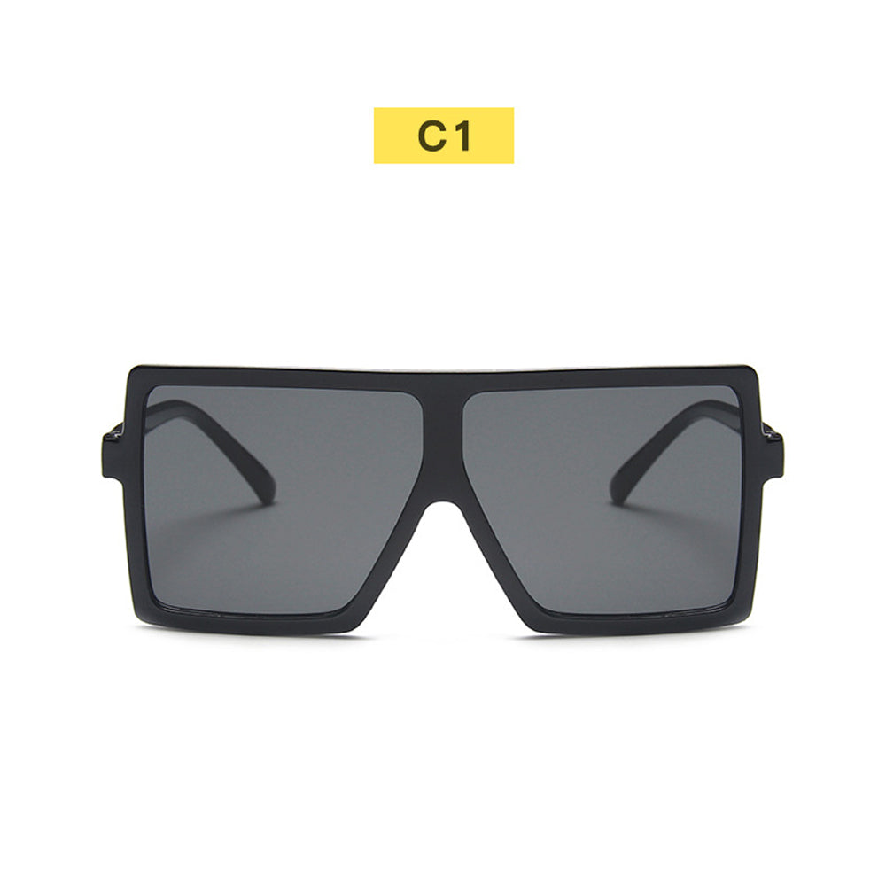 Square Kids Corlorful Sunglasses Girls Baby Boys Festival Punk Oversized Sunglasses UV400 Children Gift Oculos De Sol Masculino