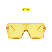 Load image into Gallery viewer, Square Kids Corlorful Sunglasses Girls Baby Boys Festival Punk Oversized Sunglasses UV400 Children Gift Oculos De Sol Masculino