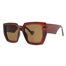 Load image into Gallery viewer, Square Large Frame Sunglasses Women 2023  Brand Designer Personality Wide Legs Sun Glasses Female Outdoor Shades