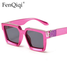 Load image into Gallery viewer, Square  Brand Desinger Men Women Shades Uv400 Vintage Women Sunglasses Lunette De Soleil Homme