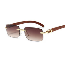 Load image into Gallery viewer, Square  Designer Sun Glasses Women Men Oculos Vintage UV400 Sunglasses Female Rimless Hip Hop Gafas De Sol Mujer