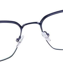 Load image into Gallery viewer, Square Male Full Rim Metal Black Large Size Glasses Frame With TR90 Temple For Myopia Reading Multifocal Lenses