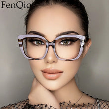Load image into Gallery viewer, Square Marble Blue Light Blocking Glasses Frame  Designer Glasses UV400 Prescription Glasses Unisex Computer Glasses