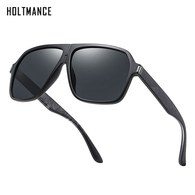 Square Men's Sunglasses Polarized Fashionable Anti-glare Driving Shades Women  Designer TR90 Sunglasses Oculos UV400