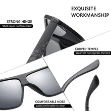 Load image into Gallery viewer, Square Men&#39;s Sunglasses Polarized Fashionable Anti-glare Driving Shades Women  Designer TR90 Sunglasses Oculos UV400