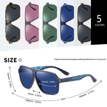 Load image into Gallery viewer, Square Men&#39;s Sunglasses Polarized Fashionable Anti-glare Driving Shades Women  Designer TR90 Sunglasses Oculos UV400