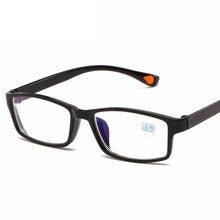 Carica l&#39;immagine nel visualizzatore di Gallery, Square Myopia Glasses With Degree Women Men Short-sight Eyewear Black Frame Glasses -1.0 -1.5 -2.0 -2.5 -3.0 -3.5 -4.0 -5.0 -6.0