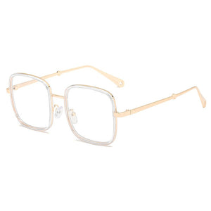 Square NO Blue Light Glasses Frames Sunglasses Optical Frames Men Women Spectacles Frames Prescription Eyeglasses