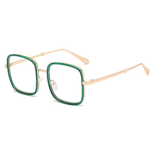 Square NO Blue Light Glasses Frames Sunglasses Optical Frames Men Women Spectacles Frames Prescription Eyeglasses